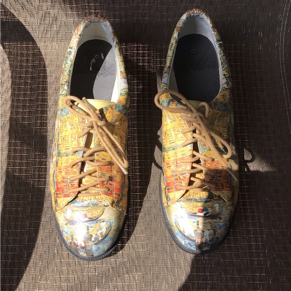 ❌SOLD❌ Icon Los Angeles Wearable Art Oxfords Shoes - Picture 3 of 9
